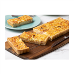 Ivans Quiche Tart Bacon Cheese and Leek 800g