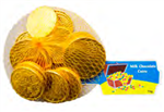 Lolliland Milk Choc Gold Coins 454G