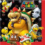 SUPER MARIO BROS LUNCH NAPKIN 16PK