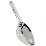 Scoop Plastic Silver Look 16cm