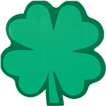 St Patricks Day Shamrock Napkin 16Pk