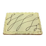 The French Kitchen Cake Half Slab Vanilla 11kg