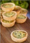 The French Kitchen Quiche Petite Spinach 24Pk