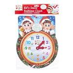 XMAS EBB BEDTIME CLOCK WMOVING HAND 64627