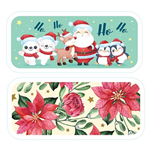 XMAS MELAMINE TRAY SANDWICH RECTANGULAR 68364