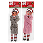 XMAS NAUGHTY ELF DRESSING GOWN 62415